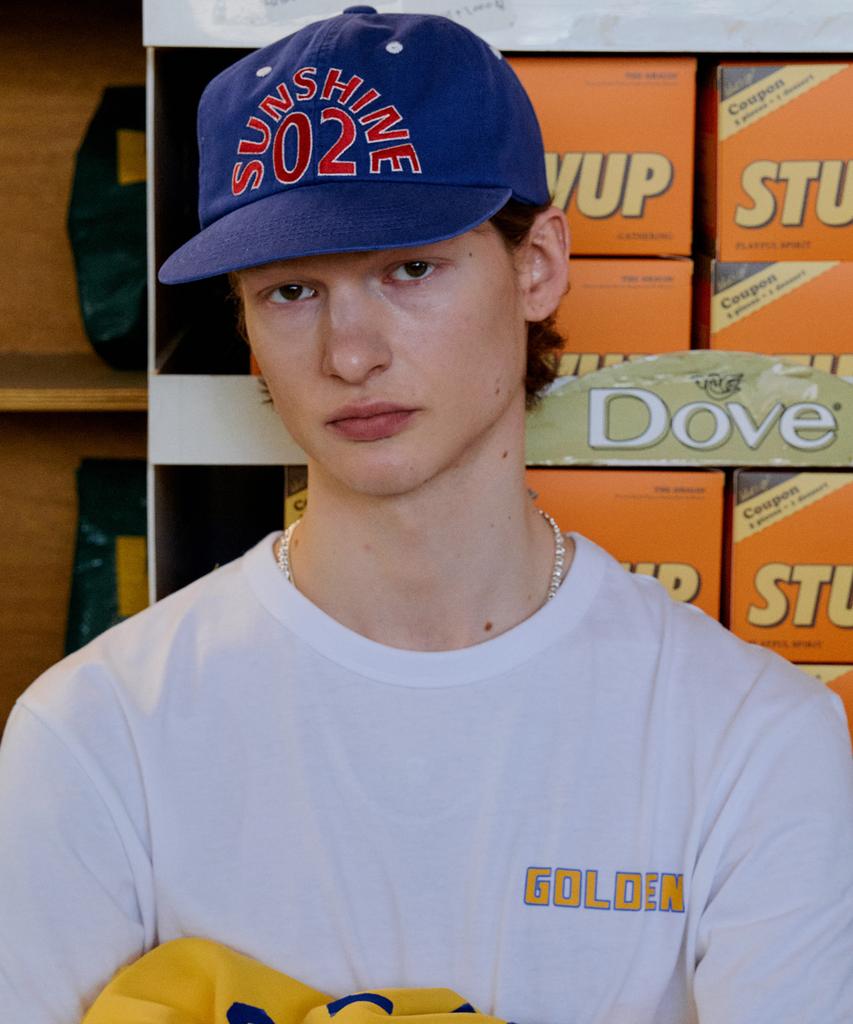 GOLDEN SUNSHINE Sunshine 5-Panel Cap_Navy Blue