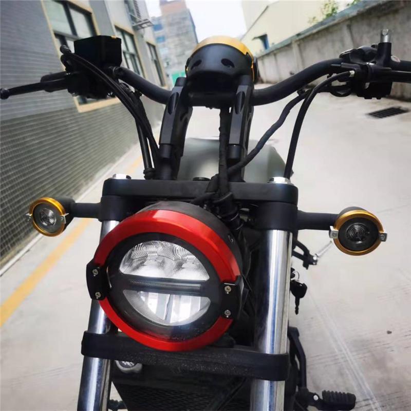 NEW Motorcycle Indicator Protection Front RearTurn Signal Guards For Honda REBEL500 REBEL300 CM 500 300 CMX500 300