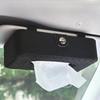 Odinis automobilio saulės skydelio servetėlių laikiklis
