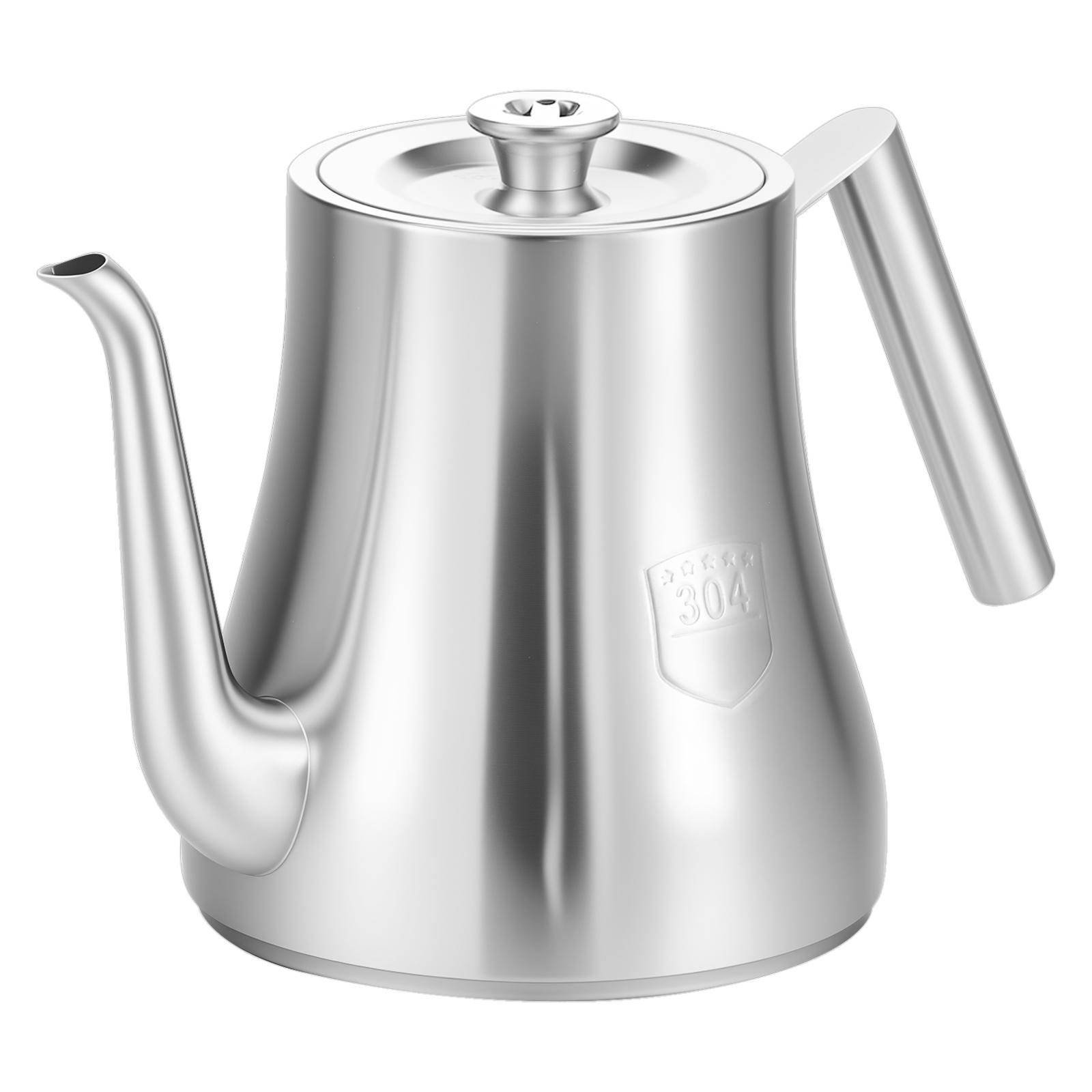 Gu Tao 2L Stainless Steel Tea Pot With Removable Infuser Large Capacity Cold Water Kettle Liquid Seasoning Container Kitchen Teaware