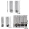 Punch Tool Set Stainless Steel Hole Punch Set Round Hole Punch Cutter 1-13mm Hollow Punch Set for Leather Watch Straps