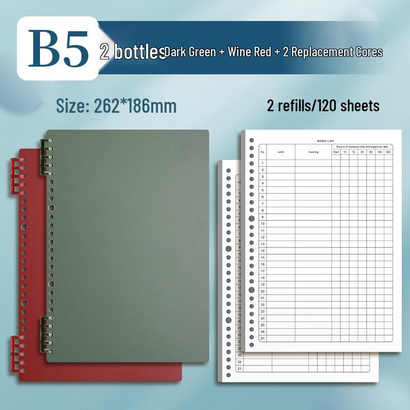 Ebbinghaus English Vocabulary Memory Book: Exam Prep & Word Review Guide