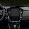 ABS Carbon Fiber For Subaru Forester 2026+ Center Control Shift Panel Air Outlet Frame Glass Lift Frame Sticker Accessories