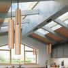 Lampa Wisząca Lino 3 Gu10 Naturalne Drewno Wood Sollux Sl.1012