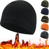 Warm Winter Hat Windproof Thermal Cycling Running Hiking Polar Fleece Cap Motocycle Helmet Liner Women Men Elastic Beanie Hat