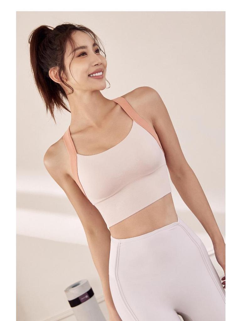 Women's Shockproof High-Intensity Sports Bra - Supportive Yoga & Running Vest