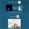 Type-C Charging Keychain Flashlight Double Light Source with Back Clip Cap Clip Flashlight Lightweight Tail Magnet Torch