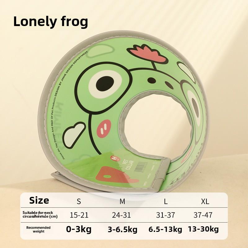 Pet Cone Collar for Cats and Dogs, Protective E-Collar for Grooming, Bathing, Injury Recovery