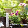 Plastic Graduated Test Tube Garden Plastic Measuring Device Rainwater Collector Outdoor Test Tube