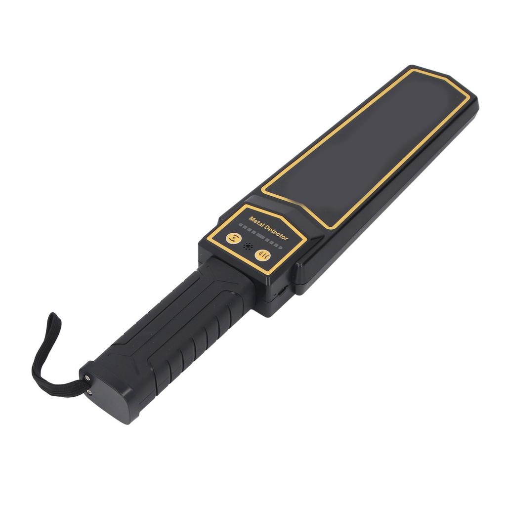 Handheld Metal Scanner High Sensitivity Visual Audible Rechargeable Metal Detector for Airports