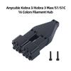 4/5//8/16 Colors Filament Hub  For Anycubic Kobra 3/ Kobra 3 Max/S1/S1C High Quality And Convenient For 3D Printer Accessories