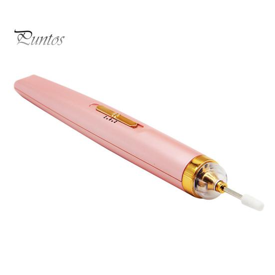 Nail Drill Machine Electric Grinder 5 In 1 High Speed USB Rechargeable Labor-saving with Grinding Polishing Light Gel Removing Portable Manicure