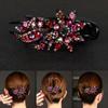 Retro Mom Headwear Girls Female Hair Clip Korean Style Hairpin Rhinestone Hairpin Duckbill Clips