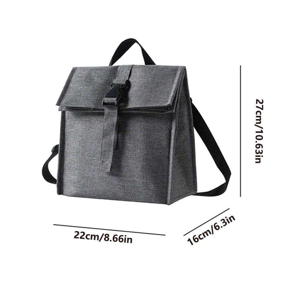 Leak-Proof Thermal Bag Waterproof Picnic Pack Japanese Style Insulated Lunch Bag Camping