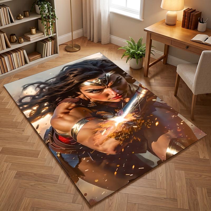 Wonder Woman (1) Office carpets suitable for living rooms bedrooms offices and kitchens a gift for modern home decor