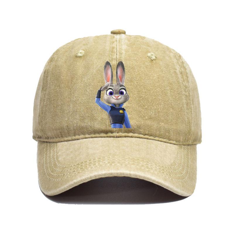 Cartoon Zootopia Three-toedSloth Baseball Cap Couple Women Print Trucker Hat Summer Casual Outdoor Dropshipping Baseball Caps