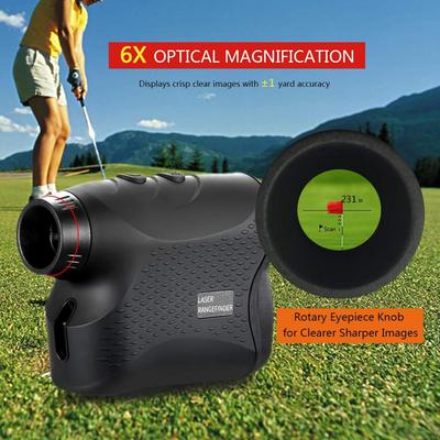 Professional Golf Hunting Laser Range Finder, 500M/600M/900M Distance Meter with Slope Switch