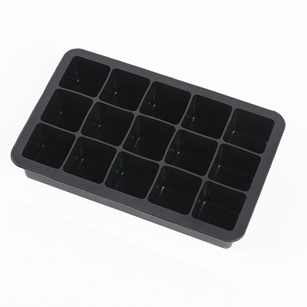 Duże Silikonowe Formy do Kostek Lodu 6/8/12 Tac z Kostkami Lodu Łatwe Wyjmowanie Formy do Kostek Lodu do Zamrażarki/Koktajli Whiskey Soków Bez BPA Wielokrotnego Użytku