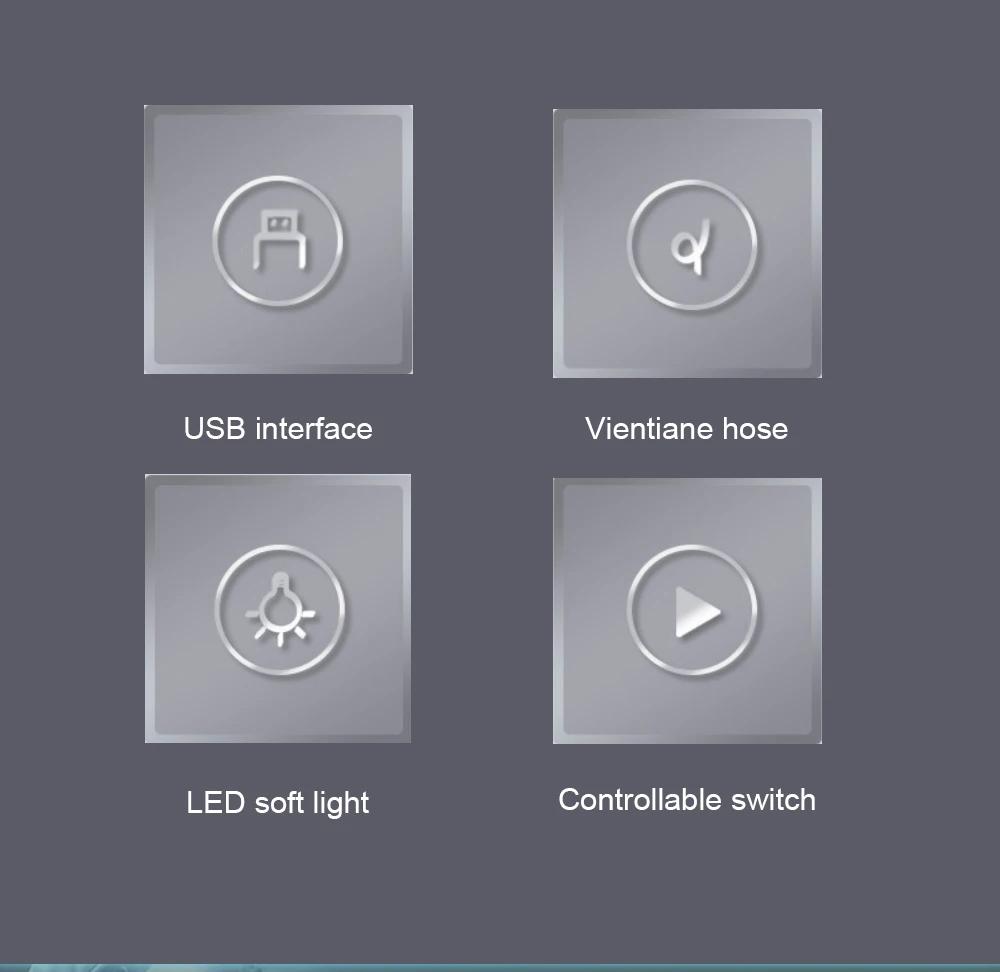 Lustiges Astronauten-USB-Gadget Spaceman LED-Licht Einstellbare Nachtlicht-Gadgets für Computer-PC-Lampe Raumdekor-Nachtlichter