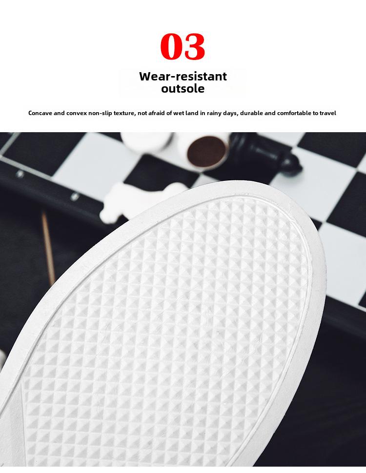 2024 Men's Summer Leather High-Top Sneakers: Breathable, Thick-Soled White Casual Shoes