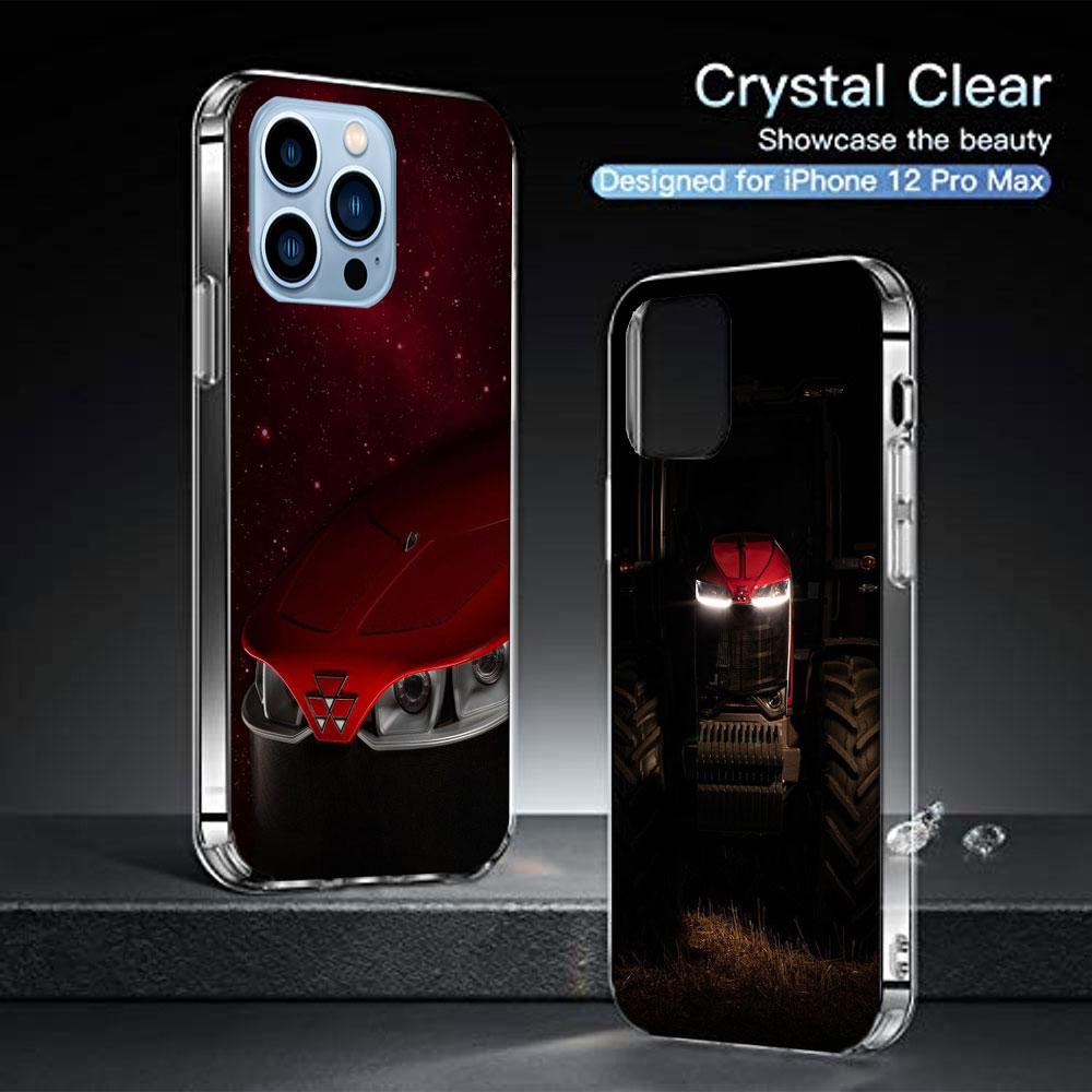 Tractor Farm Cases Phone Case For Iphone 17E 16E 17 Air 16 Pro Max 15 Pro 14 Plus 11 13 12 Mini Cover Cases Compatible with Suit