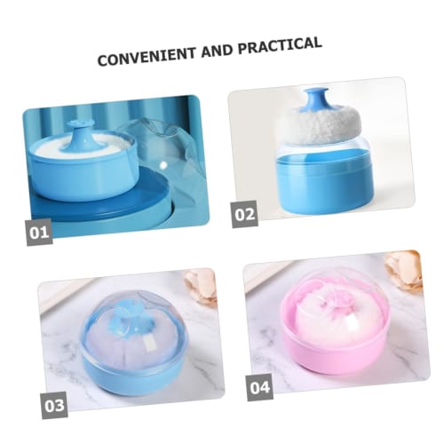 BELLIFFY 2-Piece Baby Food Bowl with Storage Box, Convenient and Portable