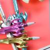 Back To School Season 10pcs 0.5mm Anime National Style Sword Shape Gel Pen Creative Weapon Shape Water Pen Prize Gift Signature Pen
