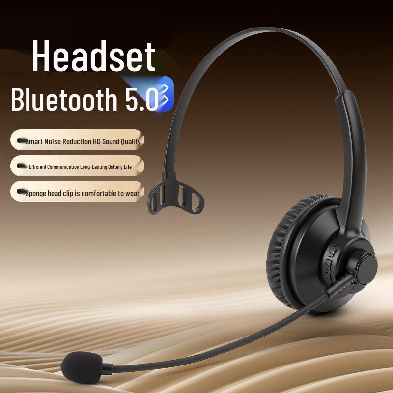Bluetooth Wireless Headband Headset for Calls and Online Course Use