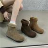 Женские модные зимние ботинки с пушистой отделкой и мягкой подошвой, теплые флисовые подкладки, нескользящие повседневные спортивные ботинки