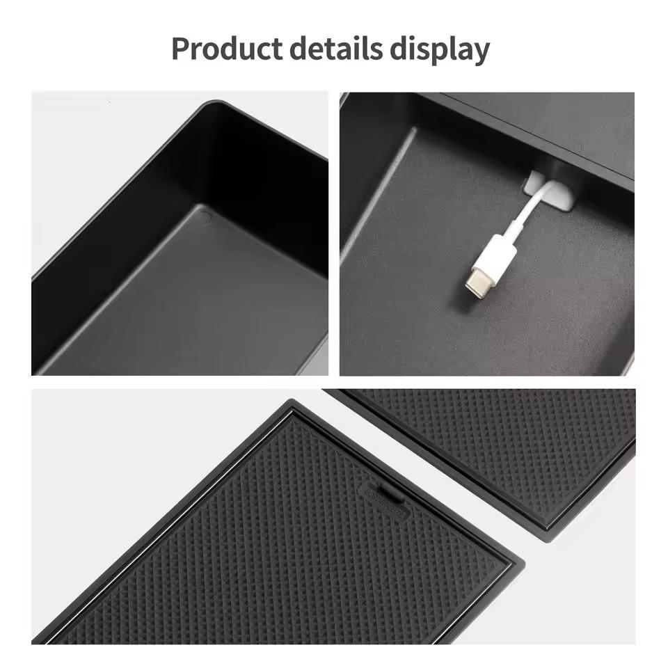 For Changan CS75 PLUS 2025 2025 Armrest Storage Box Center Console Tray Organizer Car Interior Accessories Tidying