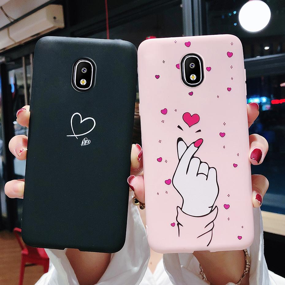 soft cover candy silicone phone case on for samsung galaxy j7 j5 j3 j 7 5 3 pro 2017 j330f j530f j730f case tpu back cover coque