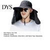 Versatile Sun Hat for Camping with Neck Flap, Breathable Wide Brim Fishing Hat, Summer Comfortable Cotton UV Protection Men Women Hiking Mountain