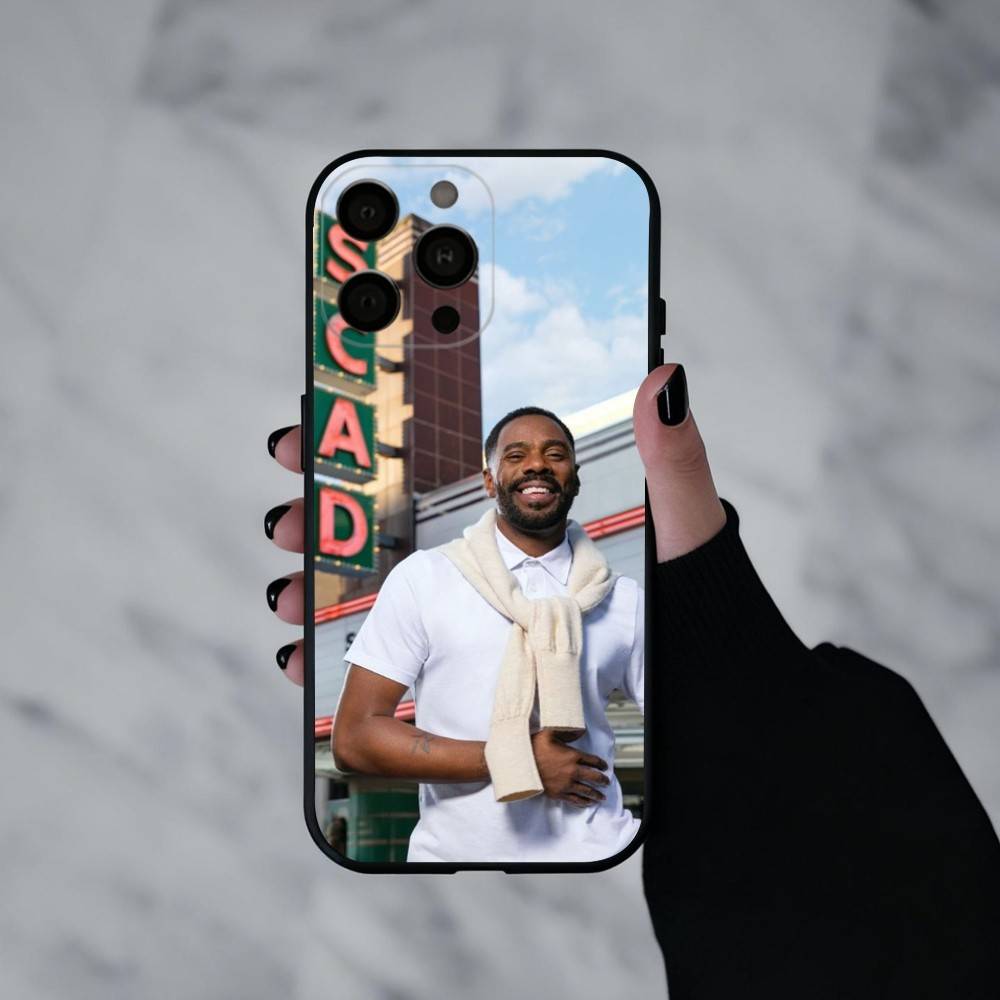 1PC Actor C-Colman D-Domingo  Phone Case For iPhone 17pro,16,15,14,13,12,11 Plus,Pro Max,XS,Soft Silicone Black Cover