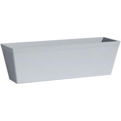 Planter - GARDEN ID - Green Care Impact Blue-Grey - 50 X 16 X 16 Cm - 10 Year Guarantee - 100% Recycled - UV/frost Resistant