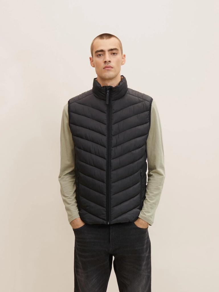 Winter Jacket Tom Tailor Quilted Vest (1031473) Black
