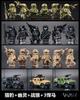 Veyron SWAT helicopter children and boys assembled educational toys Snow Leopard ghost police mini humanoid doll birthday gift.