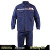 Reflective Thickened Denim Workwear: Wear-Resistant Labor Protection Suit for Mechanics and Construction