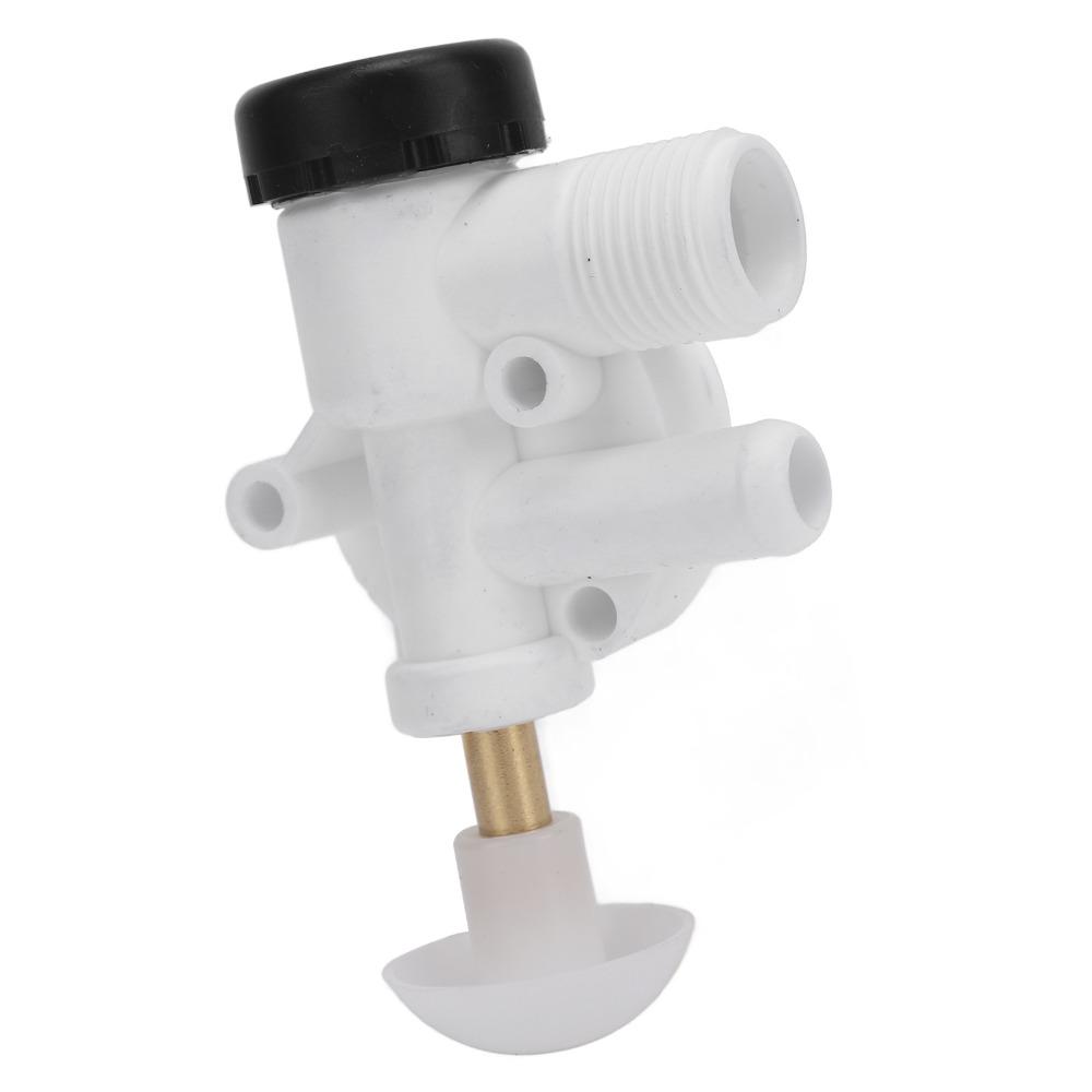 ABS Plastic Camper Toilet Valve Kit Leak Resistance Toilet Water Valve Parts  Camper Toilet