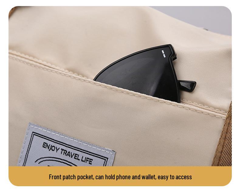 Portable Travel Bag with Large Capacity, Shoe Compartment, and Wet/Dry Separation for Swimming and Fitness