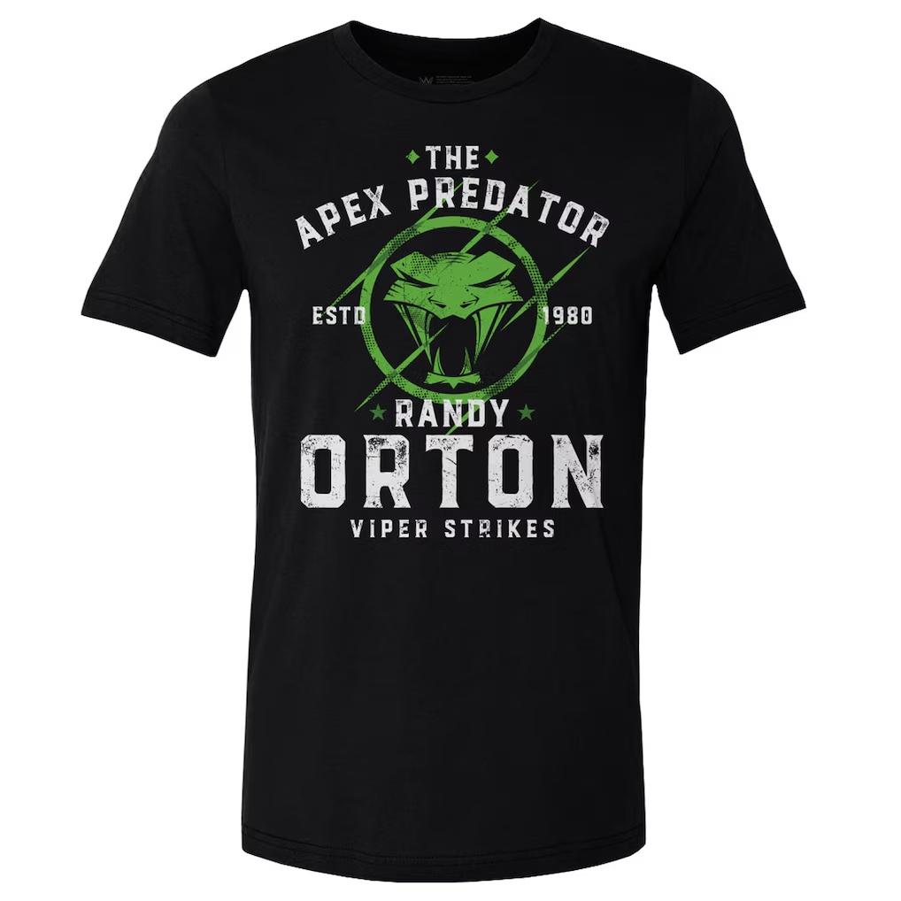 

2026 New Randy Orton Series Pure Cotton Tshirt for Men and Women Summer Clothing Fashion Casual Short Sleeved Tshirt Streetwear S