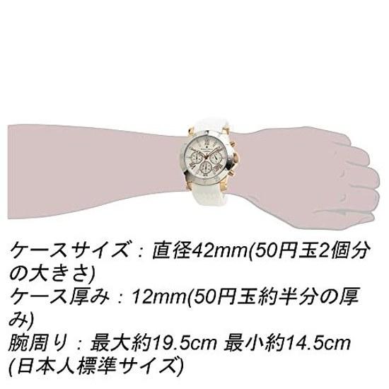 Salvatore Marra watch mens chronograph analog gift white limited distribution PGWH