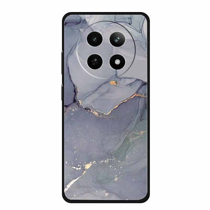 Case For Realme 13 Plus Marble TPU Soft Silicone Back Cover For Realme 13+ Cases Protective Mica Painted Colorful Bumper Capa