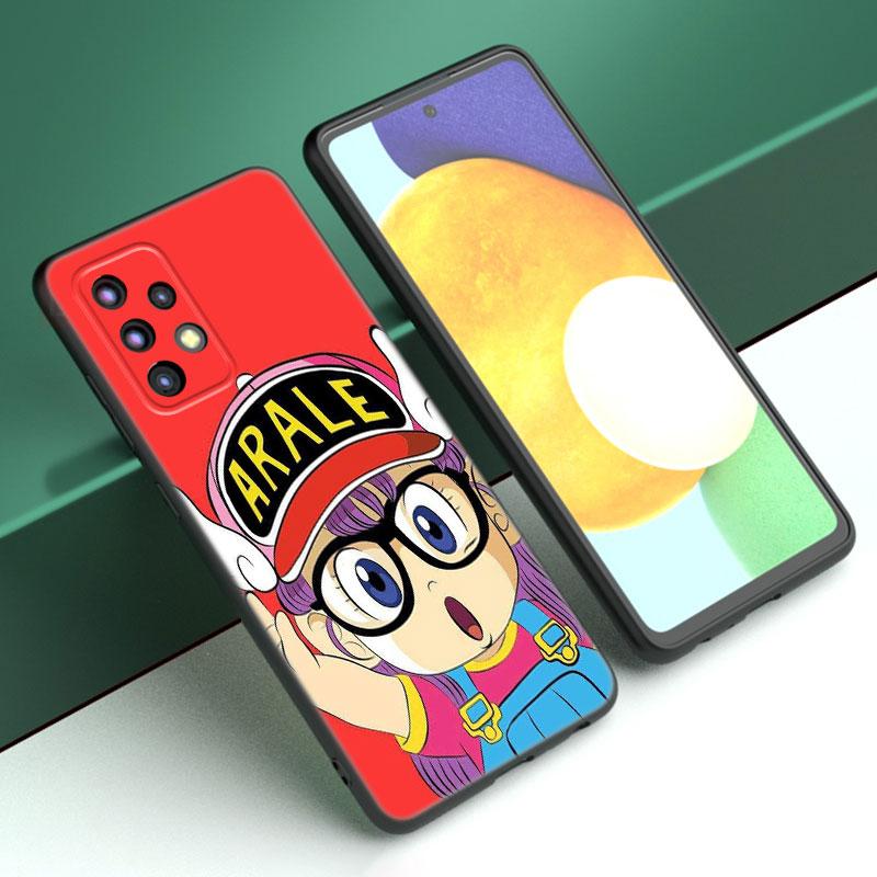 Coque de téléphone Anime Dr Slump Arale Pour Samsung A13 A22 A24 A32 A23 A25 A34 A35 A52S A53 A54 A55 A73 A12 A14 A15 A31 A33 A50 A51 A72