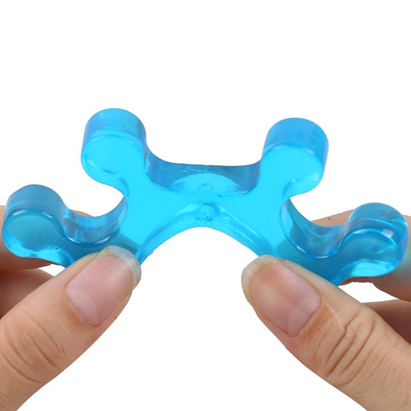 2Pcs Soft Silicone Toe Separator Flexible Finger Spacer Manicure Pedicure Tool