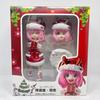 SPY×FAMILY Anya Forger Interchangeable heads Christmas Ver. Anime Action Figure Toys 16.5CM