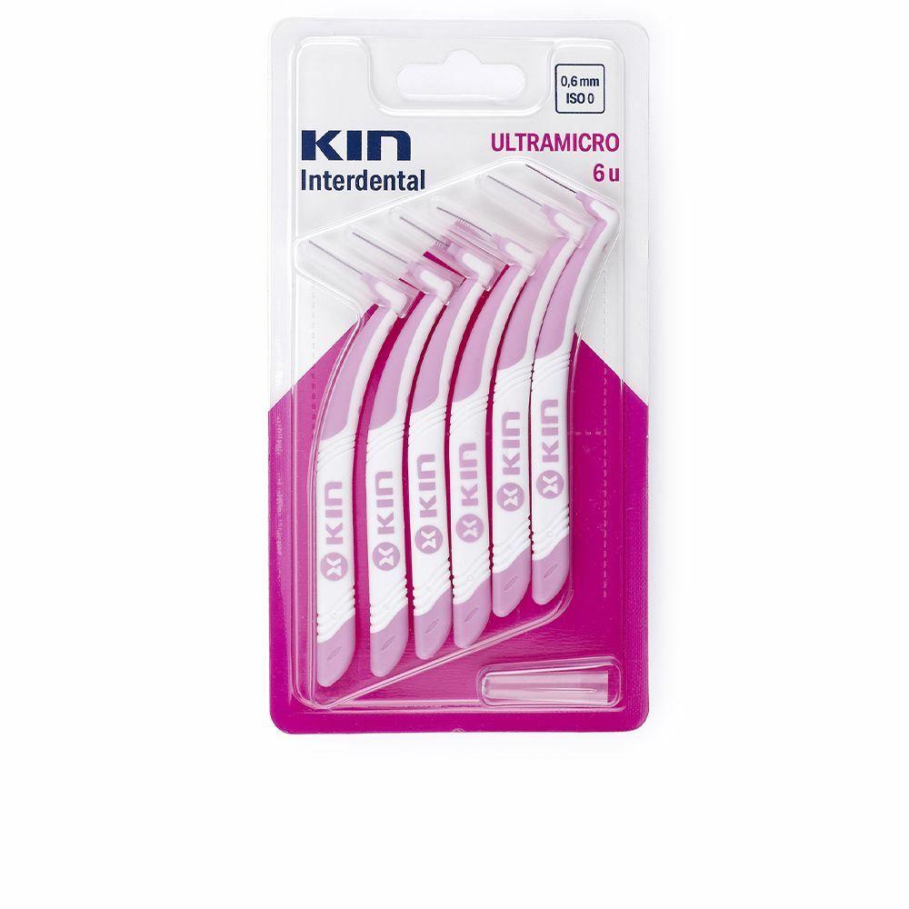 

Межзубная зубная щетка Kin Ultramicro, 6 шт., 0,6 мм