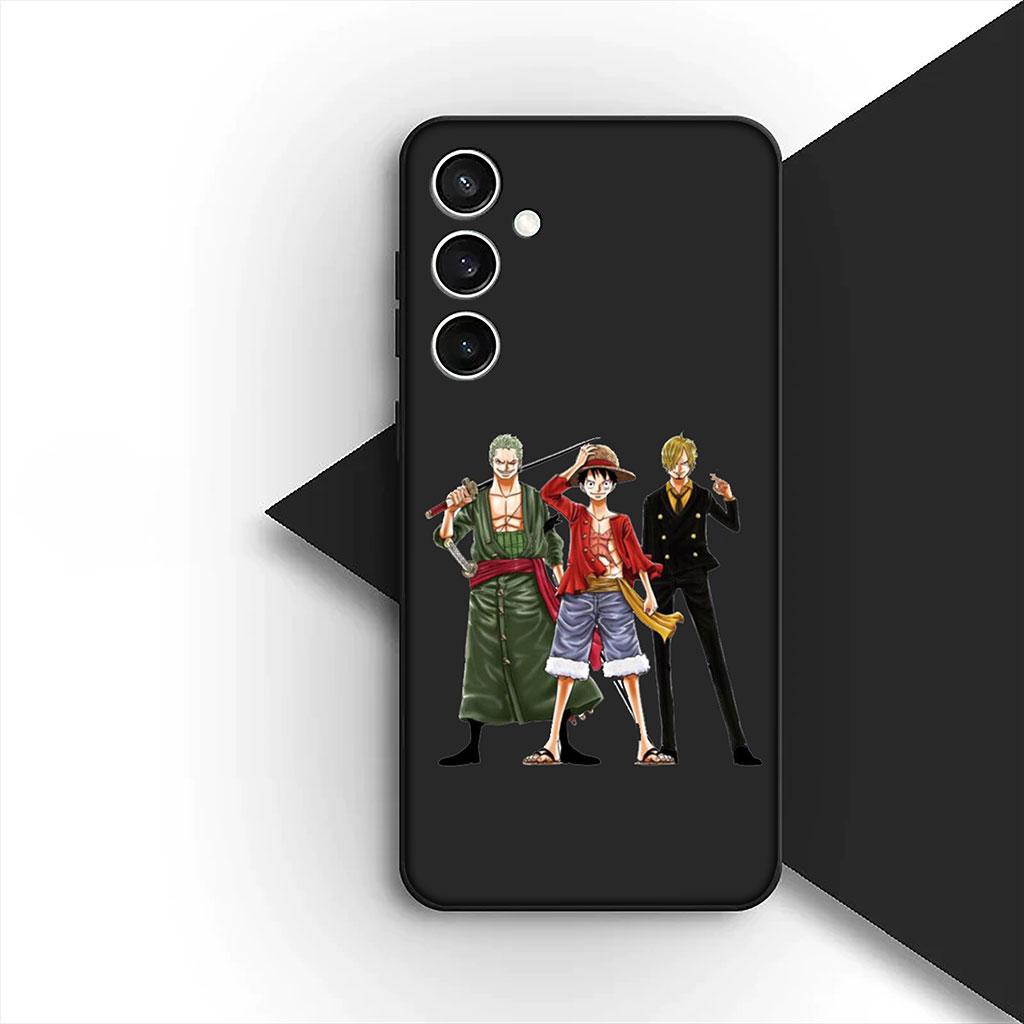 Phone Cover for Motorola Moto G86 G57 E14 E15 G14 G34 G35 G84 G24 A54 G15 Power E22 Case Sanji Roronoa Zoro One Pieces Luffy