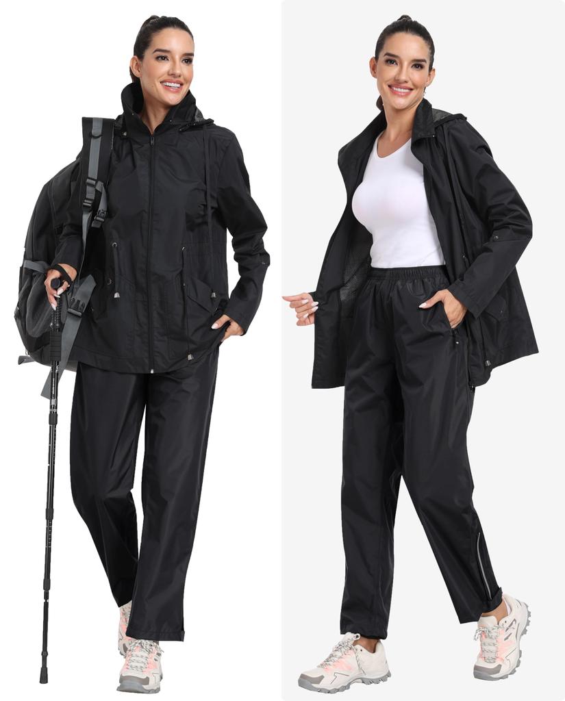 MoFiz Waterproof Rain Perfect for and Outdoor and Women's Pants, Cycling, Work, Activities, Fishing, Motorcycles, Commuting.