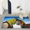 Klassieke Film S-ShrekS Vloermat Eco-vriendelijke Flanellen Deurmat Antislip Geurloos Zacht Kort Pluche Binnen Vloerkleed