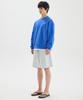 Matile Basic Logo Short Sweat Pants / Light Gray